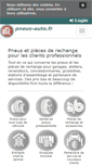 Mobile Screenshot of pneus-auto.fr
